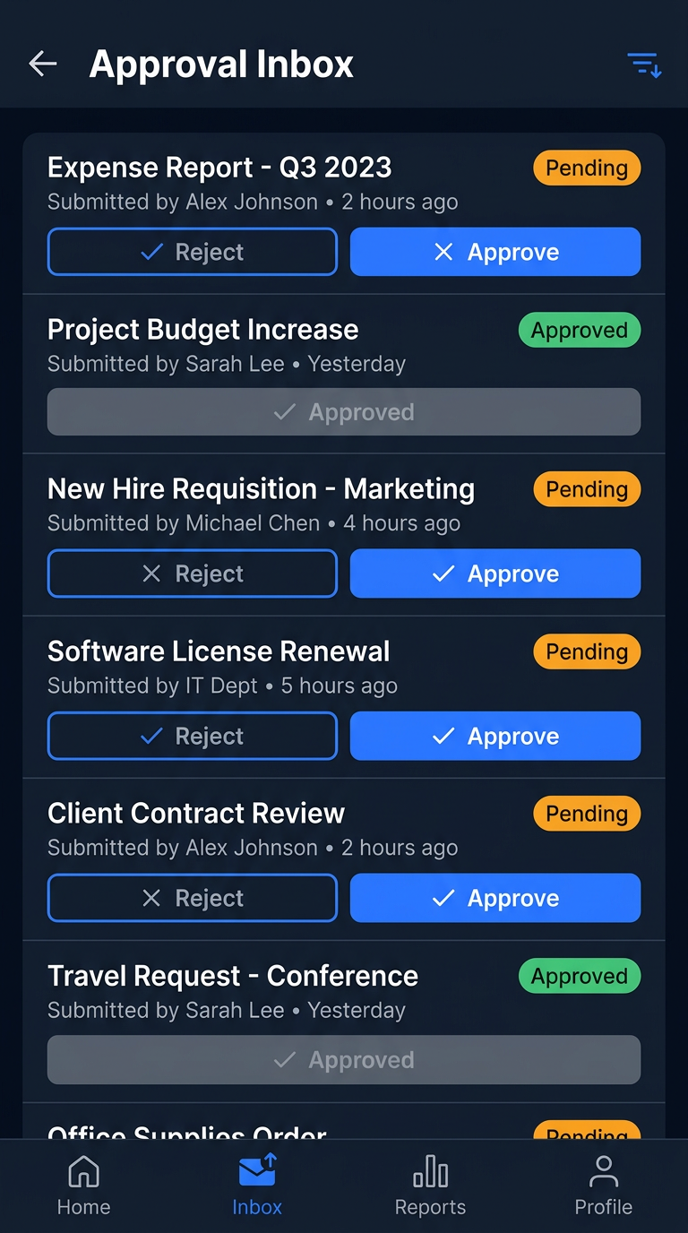 Preview Approval Flow